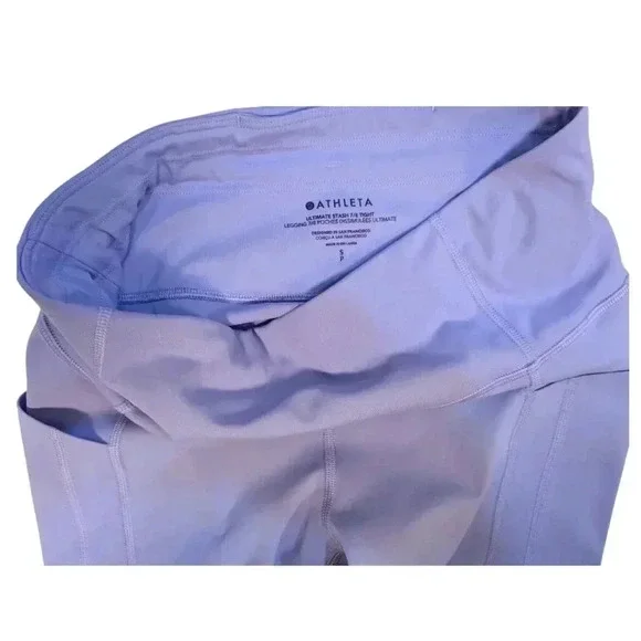 Athleta Ultimate Stash 7/8 Tights / Leggings in Madeira Purple SZ S/P Sold Out - Picture 4 of 6